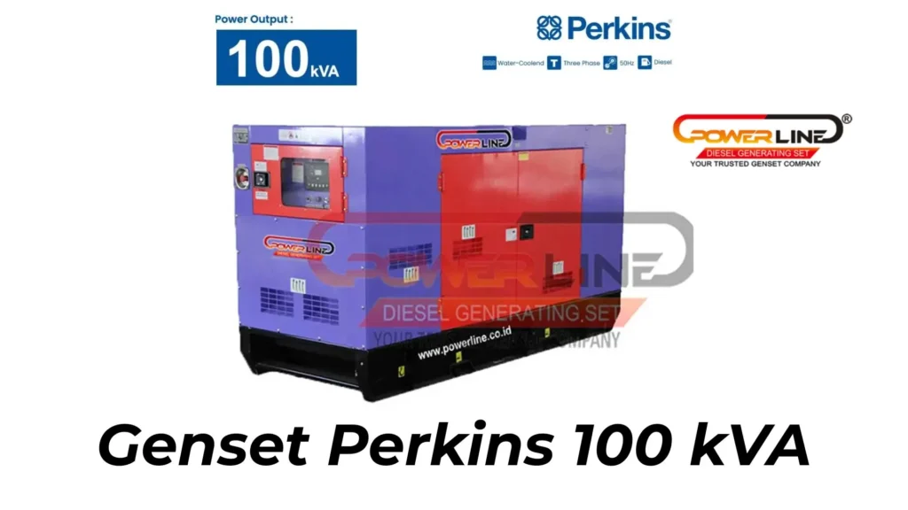 Genset Perkins 100 kVA