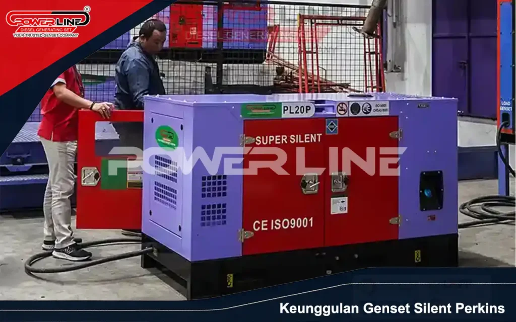 keunggulan genset silent perkins
