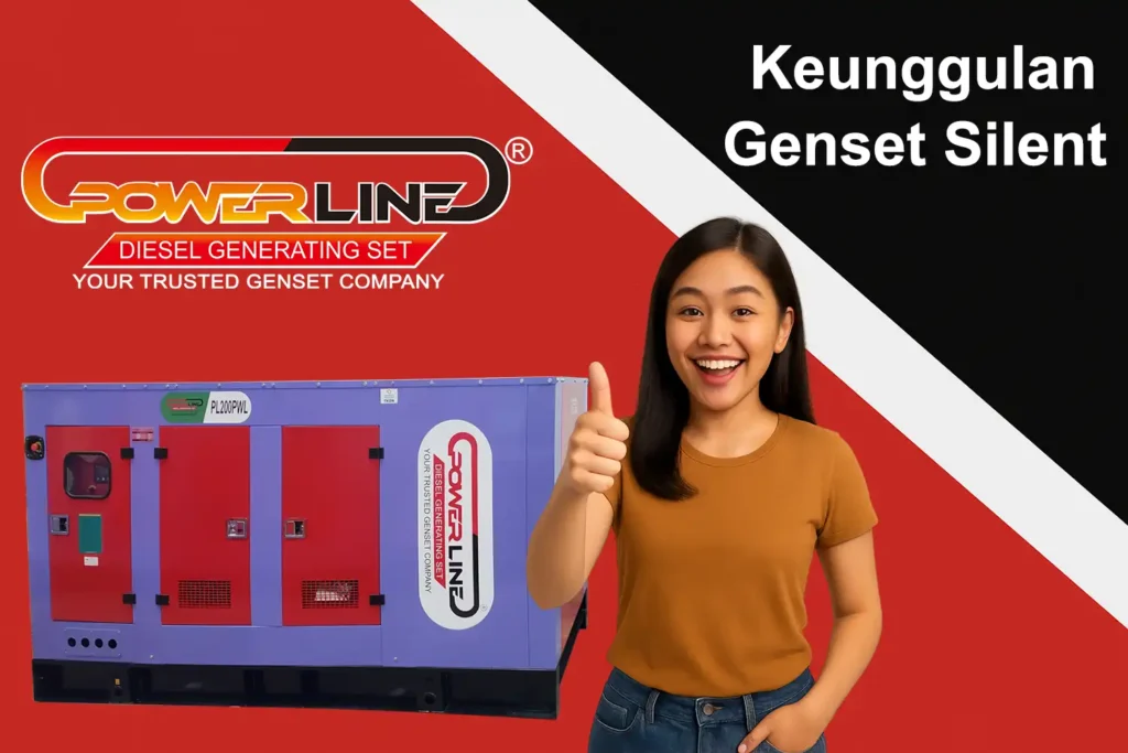 keunggulan genset silent