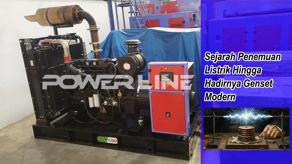 Sejarah Penemuan Listrik Hingga Hadirnya Genset Modern