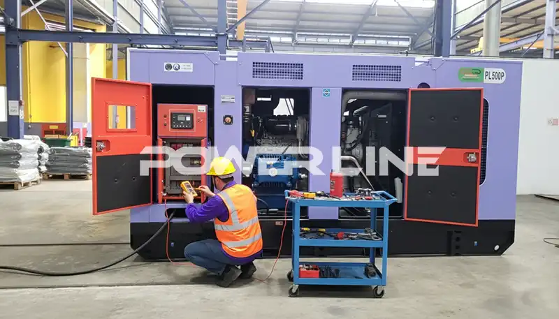 jasa service genset powerline