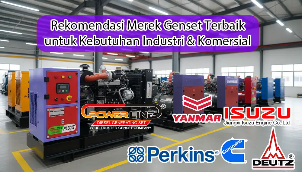 rekomendasi merek genset terbaik