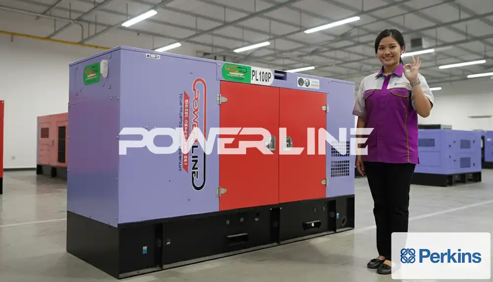 cari genset perkins hanya di powerline