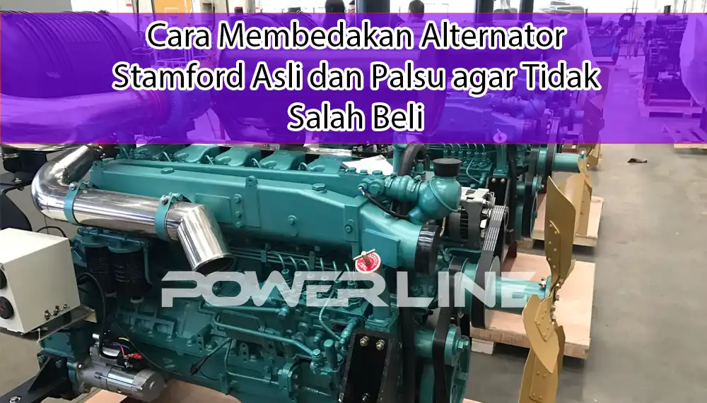 Membedakan Alternator Stamford Asli dan Palsu